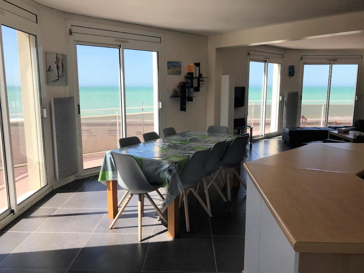 Appart En Mer Quiberville Bagian luar foto